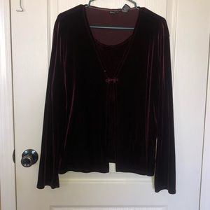 George skirt and long sleeve set